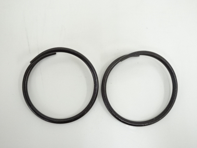  釜師　菊地政光造　車軸釜（共箱）